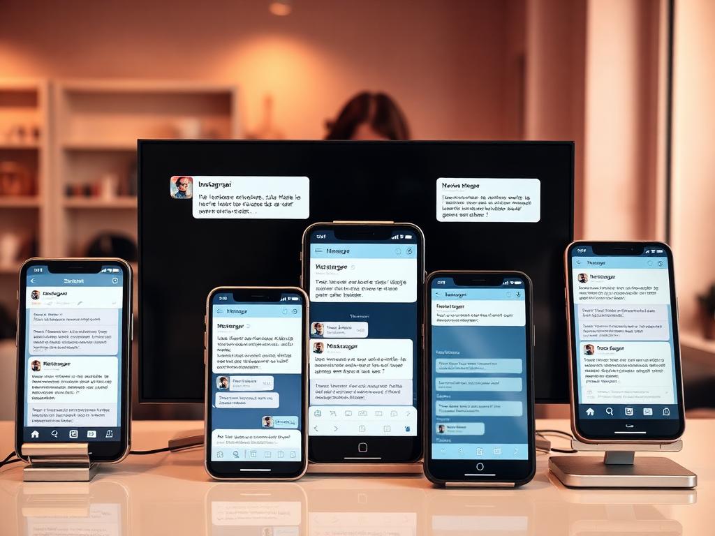 Vos messages sont éparpillés